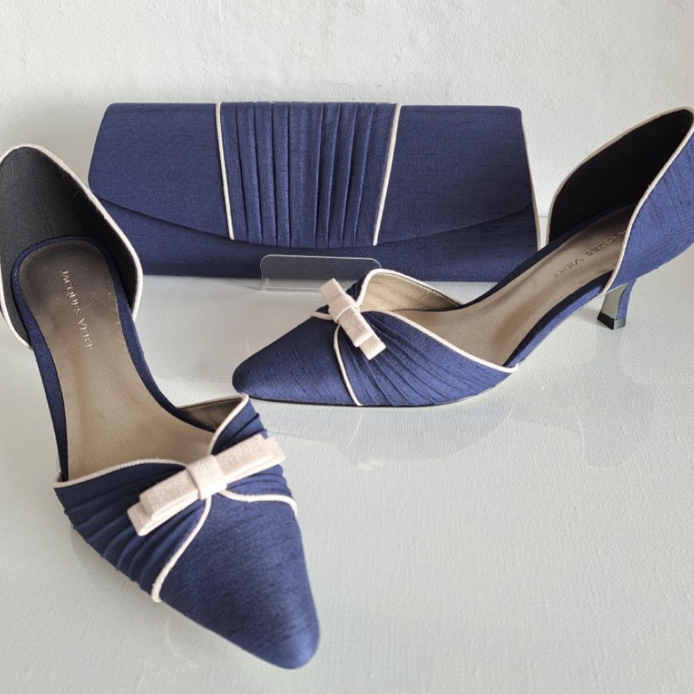 Jacques vert navy  shoes size 6